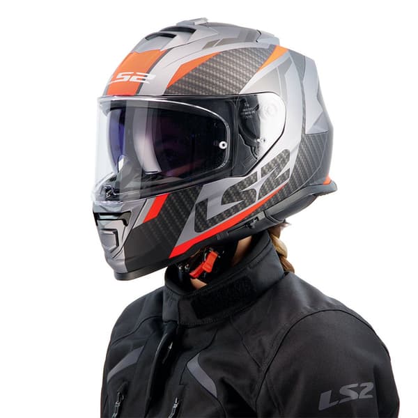 Ls2 Ff800 Storm Ii Racer Fullface-hjälm Svart 3XL