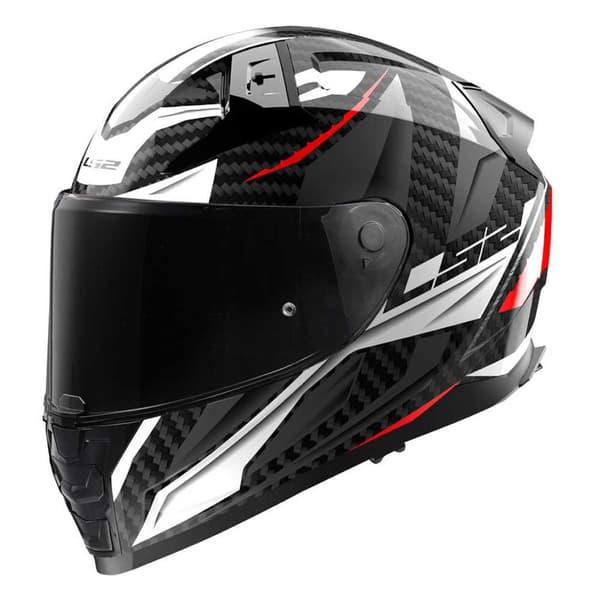 Ls2 Ff811 Vector Ii Carbon Savage Fullface-hjelm Sort 2XL