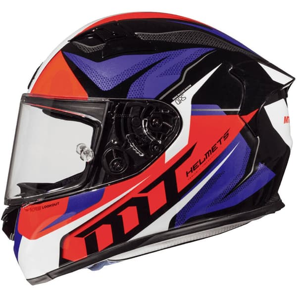 Mt Helmets Kre Lookout Fullface-hjelm Flerfarvet S