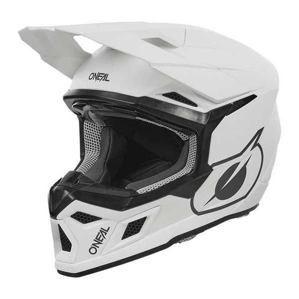 Oneal 3srs Solid Offroadhjelm Hvid M