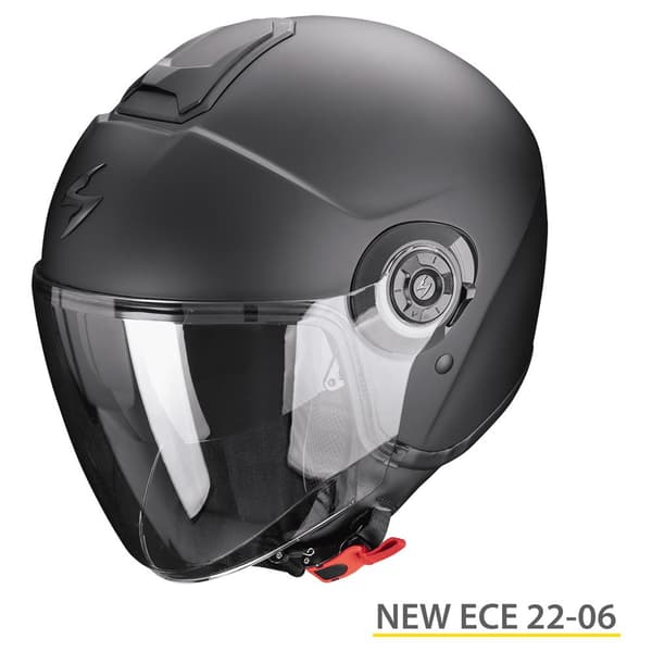 Scorpion Exo-city Ii Solid Avoin Kypärä Musta S