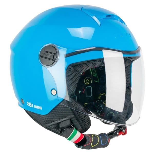 Cgm 261a Mini Mono Junior Öppen Hjälm Blå M