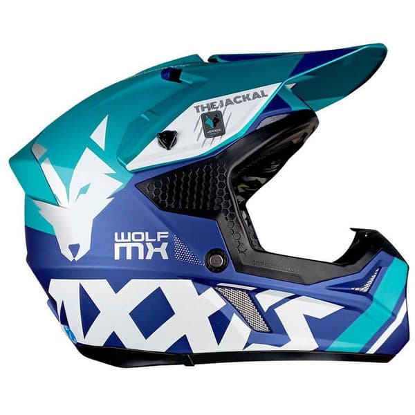 Axxis Mx803 Wolf Jackal Offroadhjälm Flerfärgad XL