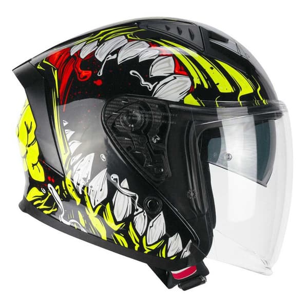 Cgm 127x Deep Freaker öppen Hjälm Svart XS