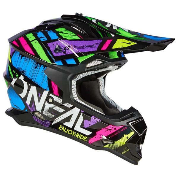 Oneal 2srs Glitch V.23 Offroadhjelm Sort S