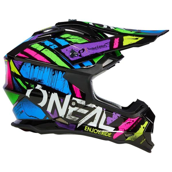 Oneal 2srs Glitch V.23 Offroadhjelm Sort S