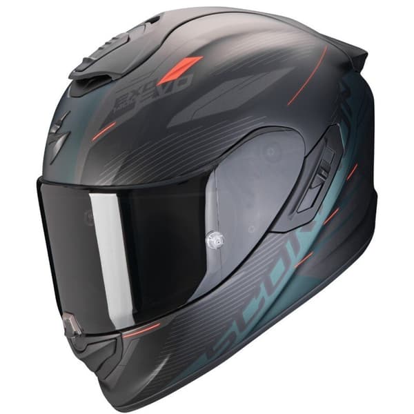 Scorpion Exo-1400 Evo Ii Air Luma Fullface-hjälm Svart M