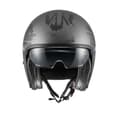 Pikkukuva 1 / 4: Premier Helmets 23 Vintage Nt 17 Bm 22.06 Avoin Kypärä Musta,Harmaa S
