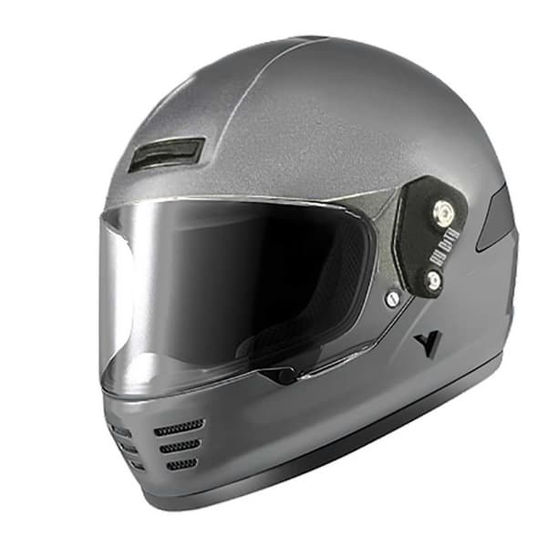 By City Rider Fullface-hjälm Grå XS