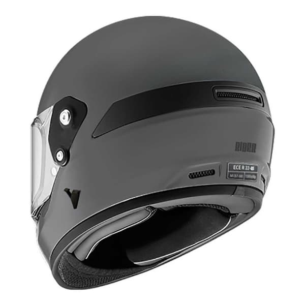 By City Rider Fullface-hjälm Grå XS