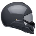 Miniatyrbillede 9 af 10: Bell Moto Broozer Konvertibel Hjelm Sort L