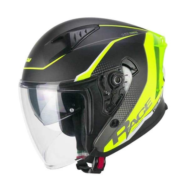 Cgm 127g Deep Race öppen Hjälm Grå 2XL