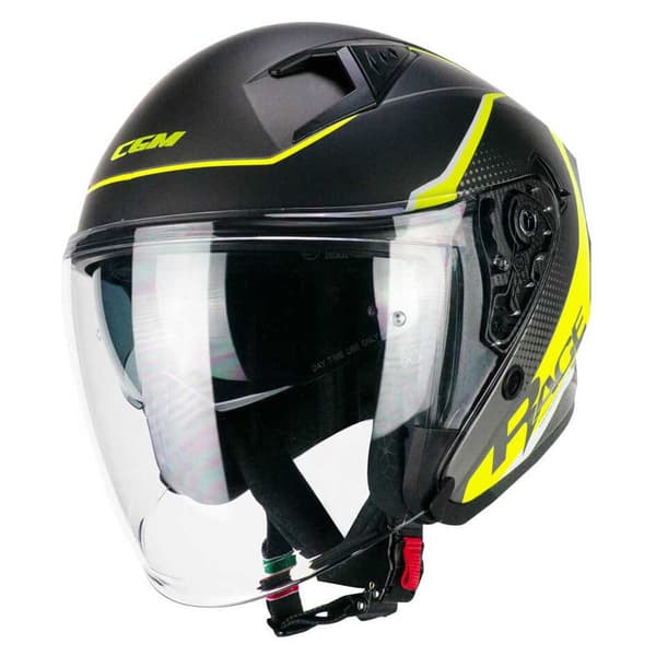 Cgm 127g Deep Race öppen Hjälm Grå 2XL