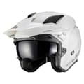 Miniatyrbillede 1 af 3: Mt Helmets District Sv S Solid åben Hjelm Hvid XS