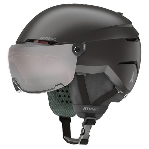Atomic Savor Visor Junior Junior-kypärä Musta S