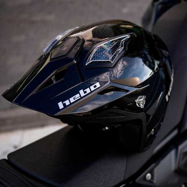 Hebo Zone 5 Mono V6 åben Hjelm Sort XL
