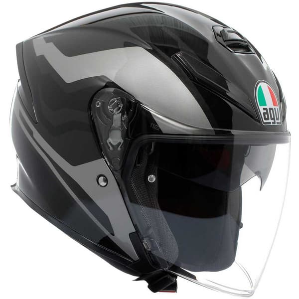 Agv K5 Jet Evo öppen Hjälm Svart M