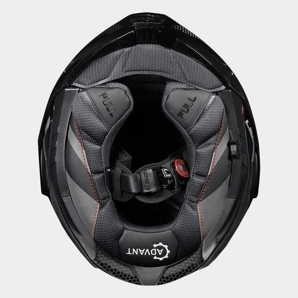 Ls2 Ff901 Advant X With Intercom 4x Ucs Modulaarinen Kypärä Musta L