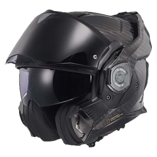 Ls2 Ff901 Advant X With Intercom 4x Ucs Modulaarinen Kypärä Musta L