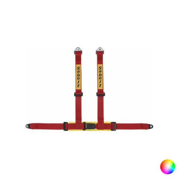 Harness with 4 fastening points Sabelt Clubman Med dyna - Blå