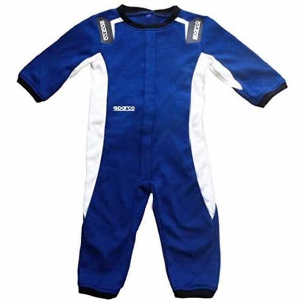 Body med lång ärm Sparco Eagle Racing-overall (3-6 månader)