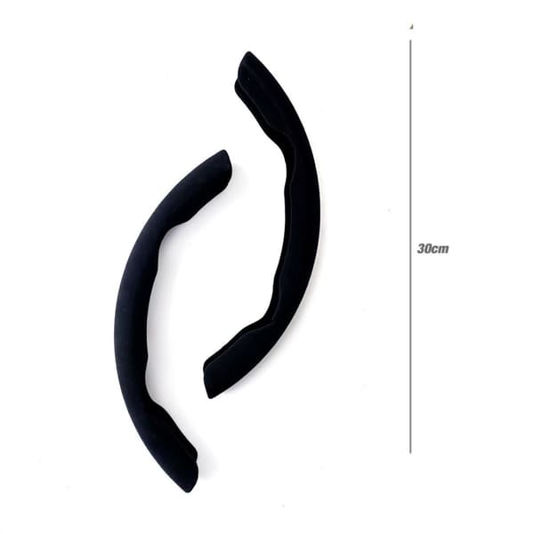 Ohjauspyörän suojus OCC Motorsport OCCFV0002 Musta (2 pcs)