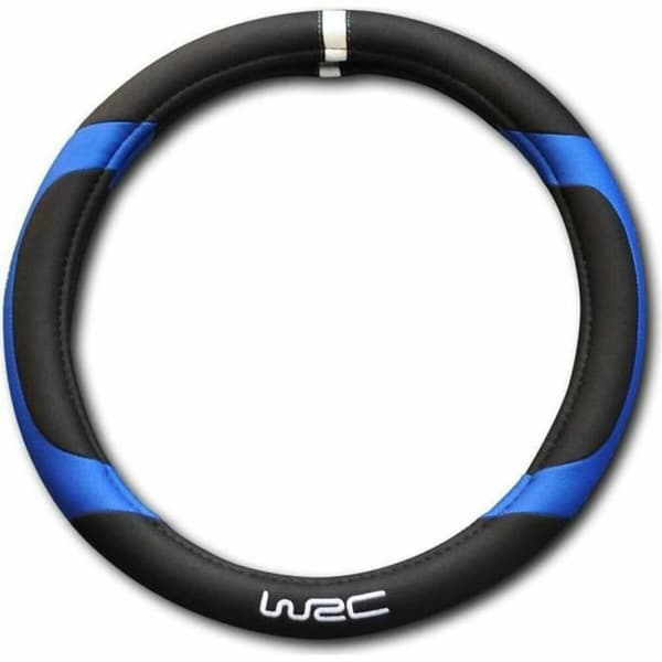Ohjauspyörän suojus WRC IMP007384 Musta/Sininen Ø 38 cm