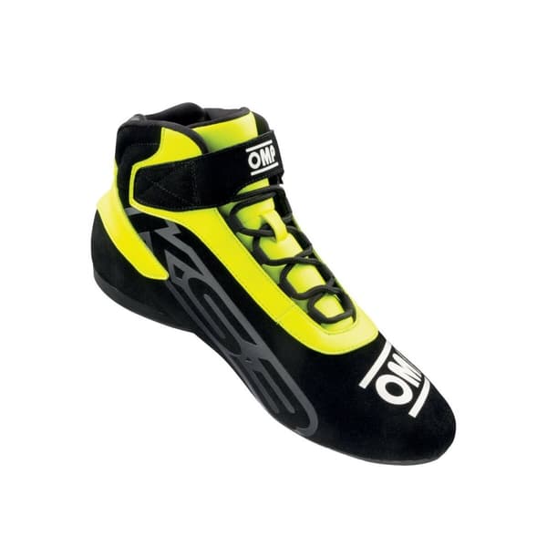 Racing-kängor OMP KS-3 Svart/Gul 41