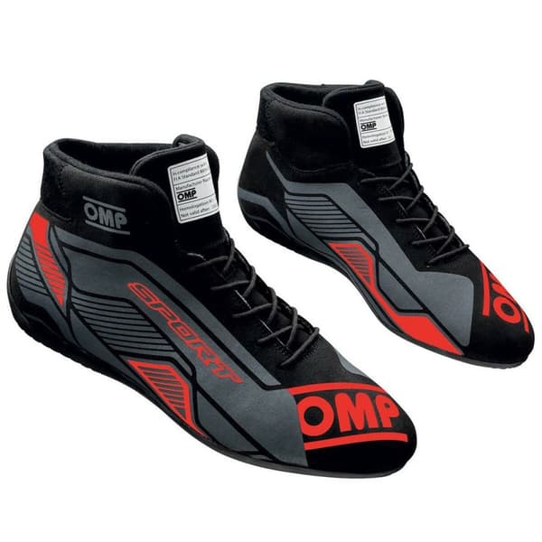 Racing støvler OMP SPORT Sort/Rød 40