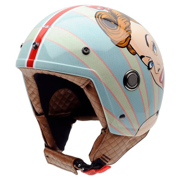 Nzi Tonup åben Hjelm Beige XS