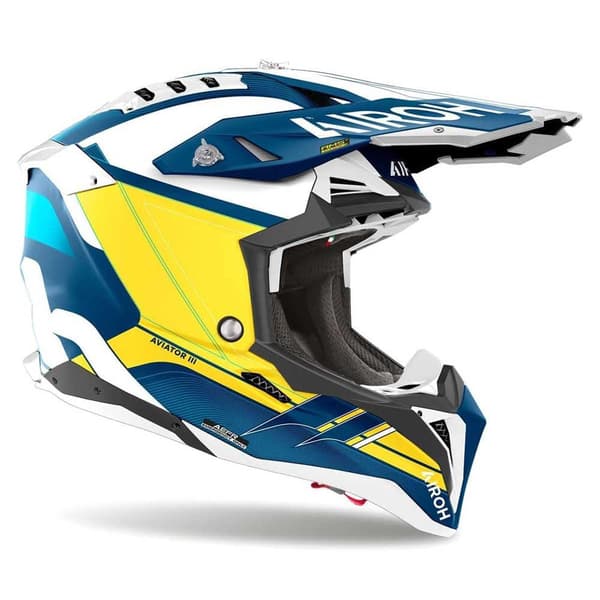 Airoh Aviator Iii Saber Offroadhjelm Flerfarvet M
