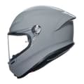 Miniatyrbillede 6 af 7: Agv K6 S E2206 Mplk Fullface-hjelm Grå XS