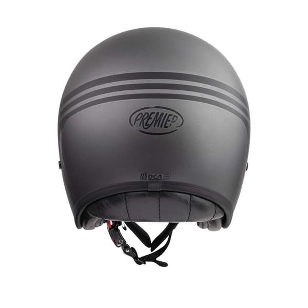 Premier Helmets 23 Vintage Btr 17 Bm 22.06 öppen Hjälm Svart,Grå XL