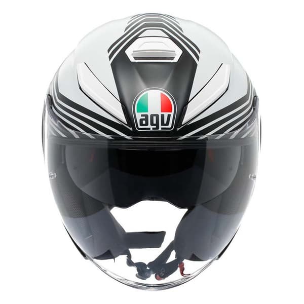Agv K5 Jet Evo åben Hjelm Sort L