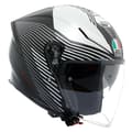 Miniatyrbillede 2 af 7: Agv K5 Jet Evo åben Hjelm Sort L