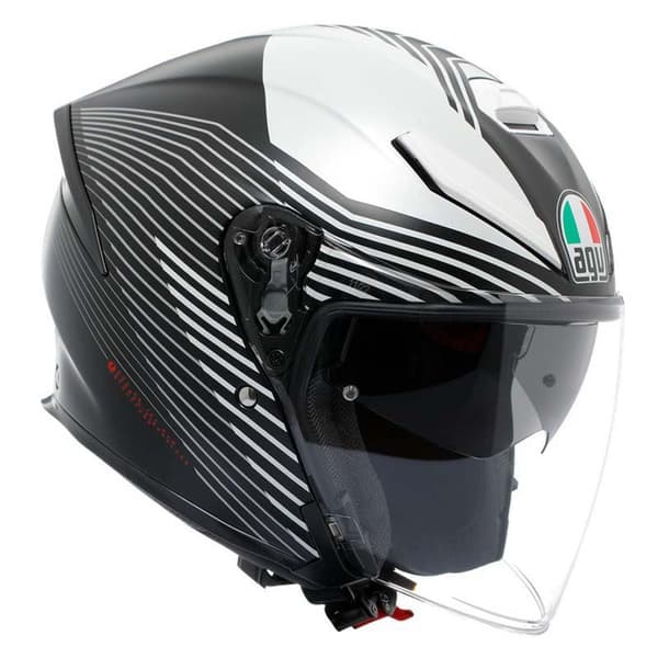 Agv K5 Jet Evo åben Hjelm Sort L
