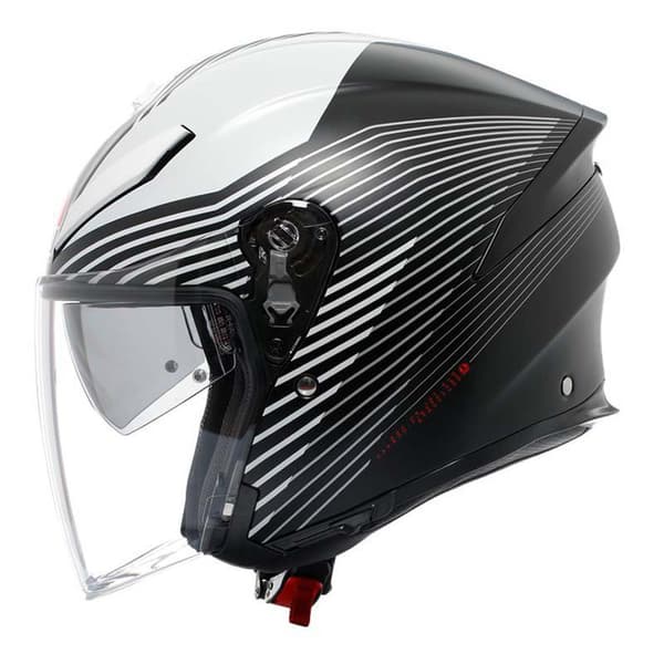 Agv K5 Jet Evo åben Hjelm Sort L