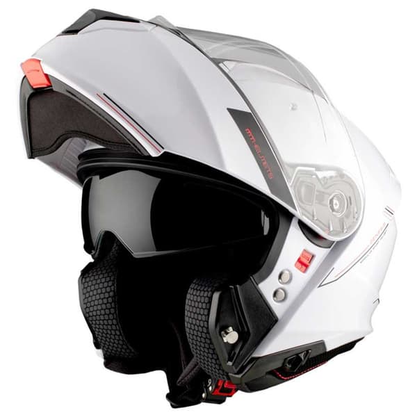 Mt Helmets Genesis Sv Modulær Hjelm Transparent XL