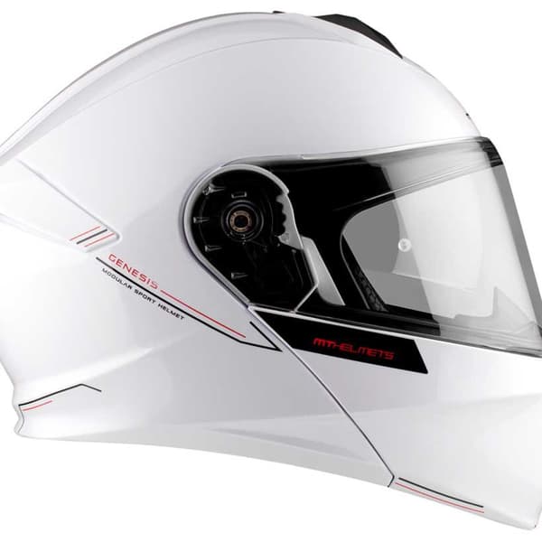 Mt Helmets Genesis Sv Modulær Hjelm Transparent XL