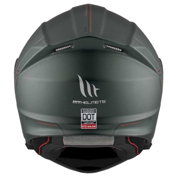 Mt Helmets Genesis Sv Modulær Hjelm Sort XS