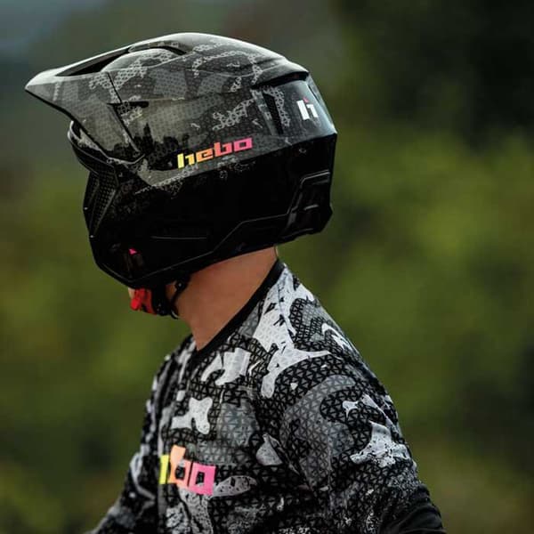 Hebo Zone Pro Kamu öppen Hjälm Svart 2XL