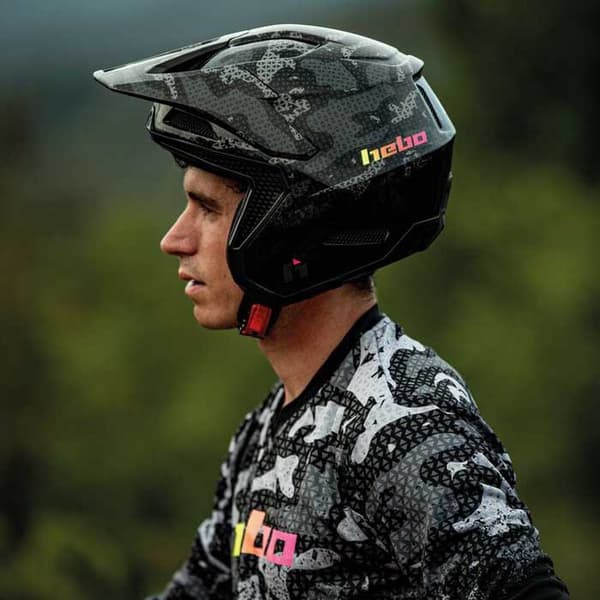 Hebo Zone Pro Kamu öppen Hjälm Svart 2XL
