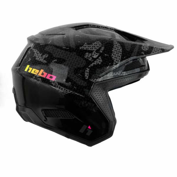 Hebo Zone Pro Kamu öppen Hjälm Svart 2XL