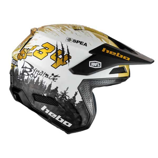 Hebo Zone Pro Toni Bou Ltd. Edition 34 åben Hjelm Flerfarvet S