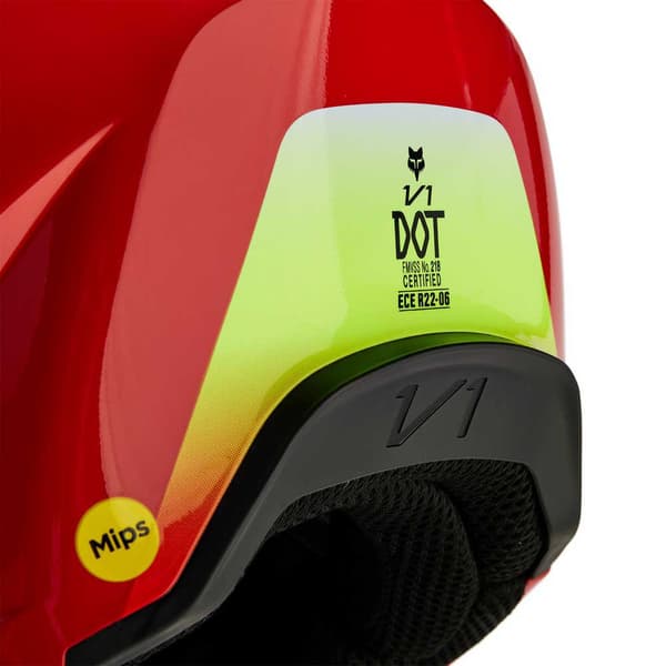 Fox Racing Mx V1 Ballast Offroadhjälm Röd M
