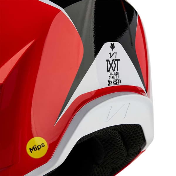 Fox Racing Mx V1 Nitro Offroadhjelm Rød 2XL