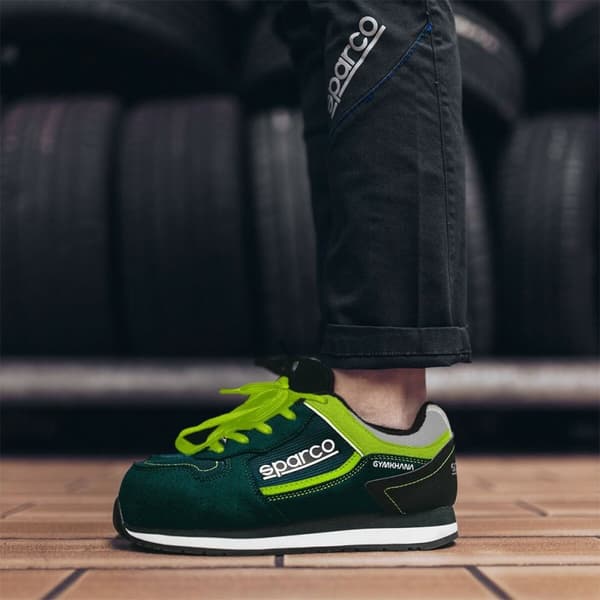 Racing støvler Sparco GYMKHANA SEB Gul Grøn - 44