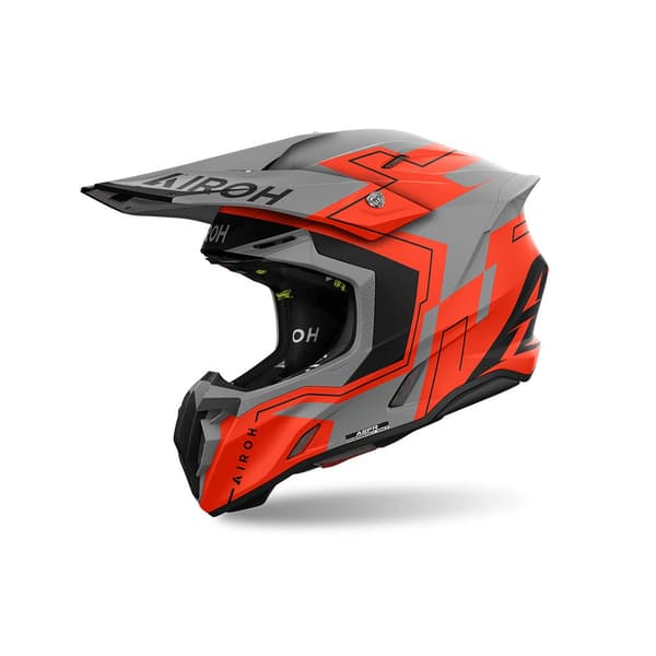 Airoh Twist Iii Dizzy Offroadhjelm Orange L