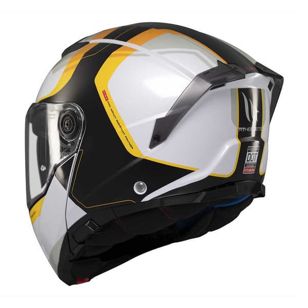 Mt Helmets Atom Ii Sv Emalla Modulär Hjälm Flerfärgad S