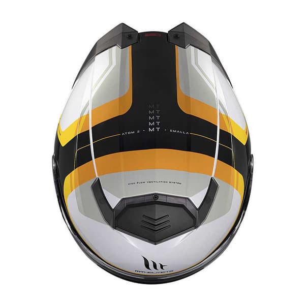 Mt Helmets Atom Ii Sv Emalla Modulär Hjälm Flerfärgad S